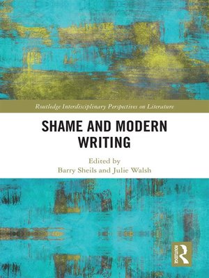 cover image of Shame and Modern Writing